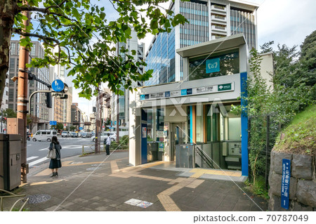 東京都港區都營地鐵青山一丁目站 東京都港區都營地鐵青山一丁目站 70787049