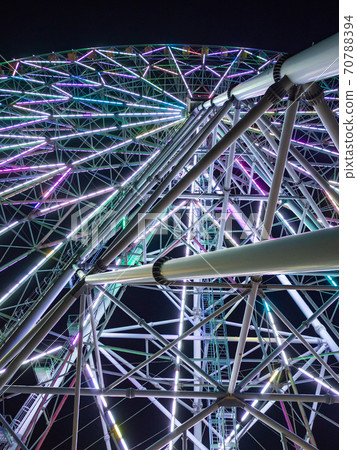 葛西海濱公園摩天輪夜景(2019年9月) 葛西海濱公園摩天輪夜景(2019年9月) 70788394
