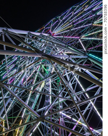 葛西海濱公園摩天輪夜景(2019年9月) 葛西海濱公園摩天輪夜景(2019年9月) 70788396