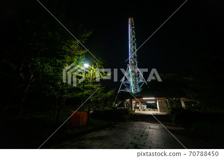 葛西海濱公園摩天輪夜景(2019年9月) 葛西海濱公園摩天輪夜景(2019年9月) 70788450