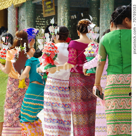 瑞達貢塔節(緬甸仰光) 瑞達貢塔節(緬甸仰光) 70789383