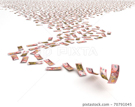 Falling New Zealand Dollar Falling New Zealand Dollar 70791045