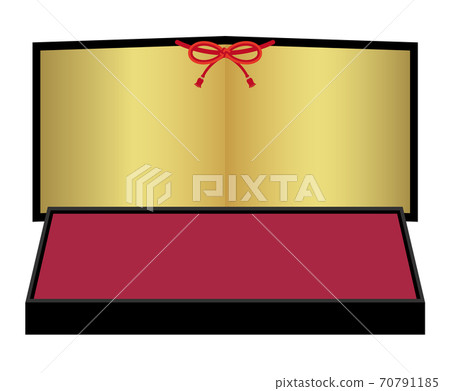 Gold folding screen and Japanese style pedestal Gold folding screen and Japanese style pedestal 70791185