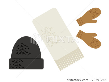 Winter fashion accessory illustration 70791783
