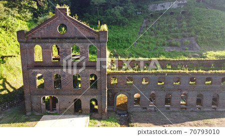 Aerial view of the remains of the Sogi power plant 70793010