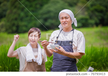 水稻和農民 水稻和農民 70793413