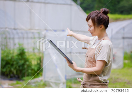 Farming on a tablet PC 70793425