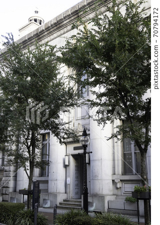 前富士銀行橫濱支行建於1945年 照片素材 圖片 圖庫