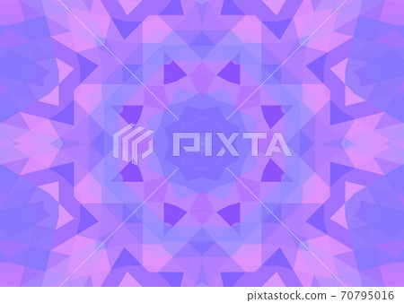 Abstract lilac background with concentric mosaic pattern 70795016