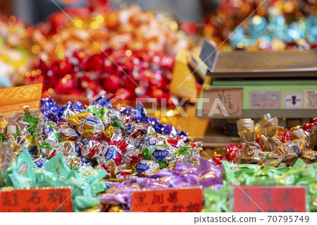 春節，台北，年貨大街，糖果，春祭り、台北、ニューイヤーストリート、キャンディー、candy, 70795749