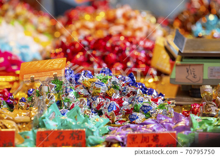 Spring Festival, Taipei, New Year’s Day Street, Sweets, Spring Festival, Taipei, Niューイヤーストリート, キャンディー, candy, 70795750