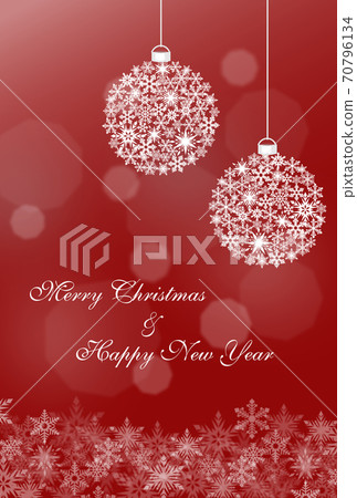 Christmas card / snowflake ornament 70796134