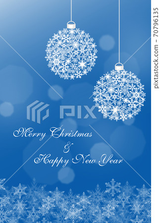 Christmas card / snowflake ornament 70796135