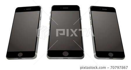 Smartphone iphone SE2 depression angle 70797867