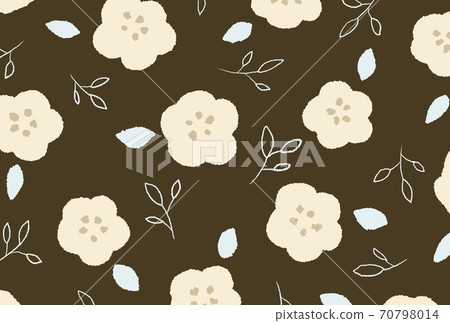 花卉插圖與溫柔的複古觸感 70798014