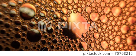 Orange water droplets background with yellow background Orange water droplets background with yellow background 70798213