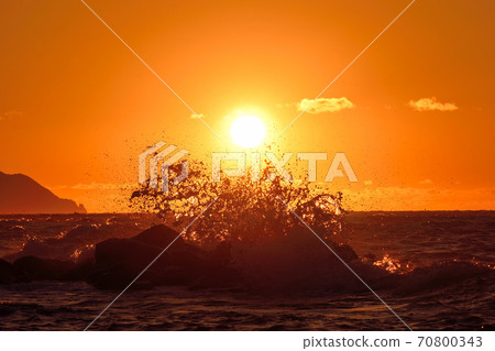 天草/築島日落 70800343