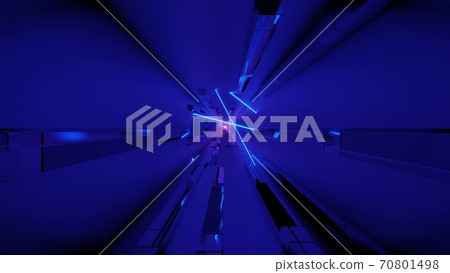 futuristic sci fi tunnel corridor with glowing multi color neon lights - a cool science fiction 3d illustration background wallpaper artwork futuristic sci fi tunnel corridor with glowing multi color neon lights - a cool science fiction 3d illustration background wallpaper artwork 70801498