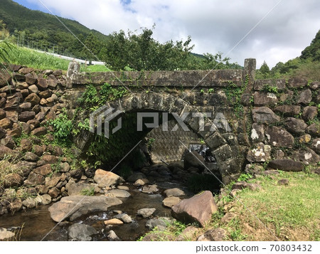 在一個老煤礦的老石橋 在一個老煤礦的老石橋 70803432