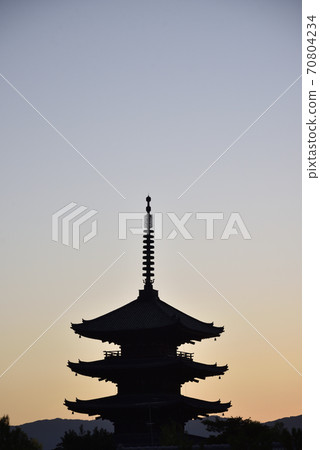 Yasaka Tower Sunset Yasaka Tower Sunset 70804234