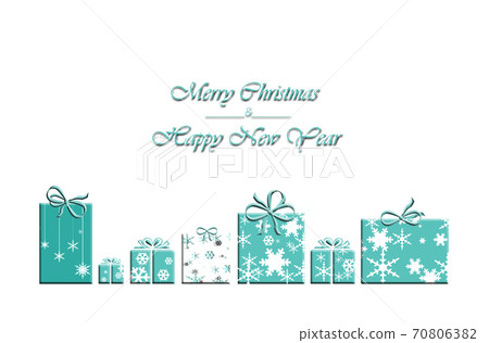Christmas New Year greeting card Christmas New Year greeting card 70806382