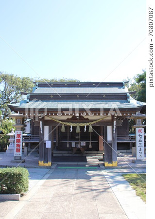 Okanominato Shrine in Ashiya Town Okanominato Shrine in Ashiya Town 70807087