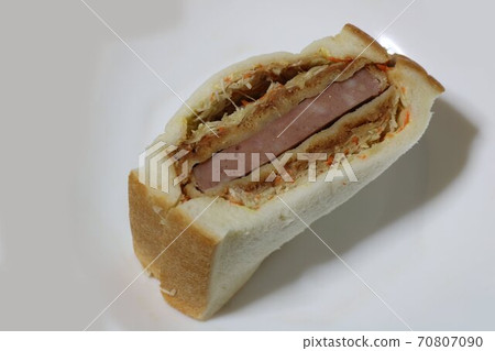 Junk food ham cutlet sandwich Junk food ham cutlet sandwich 70807090