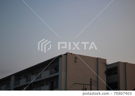 Dusk of the evening 70807403