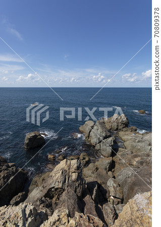 Sea of Japan from Izumo Hinomisaki Sea of Japan from Izumo Hinomisaki 70809378