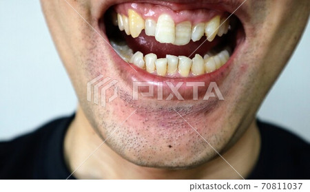 Close-up of smiling Japanese man 70811037