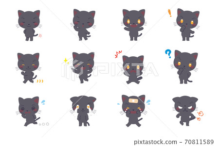 黑貓_各種姿勢套 70811589