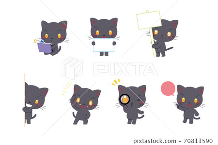 黑貓_各種姿勢套 70811590