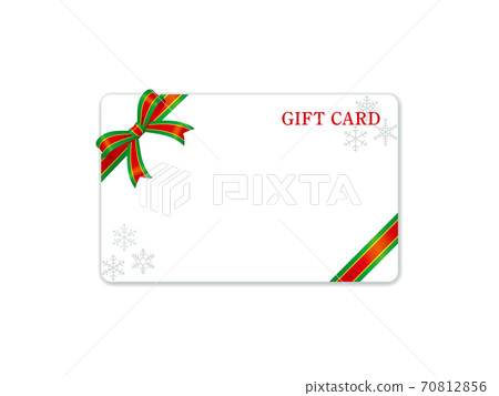 Christmas gift card decoration template Christmas gift card decoration template 70812856