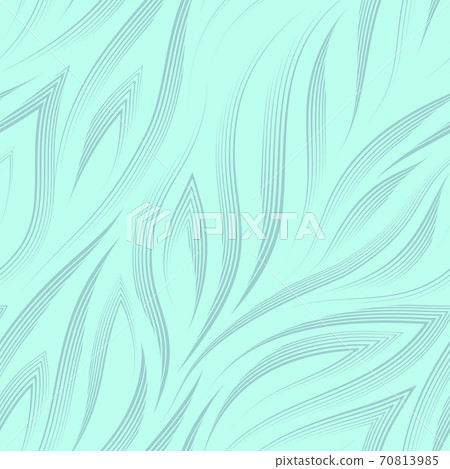 Vector seamless pattern of dark lines and corners on a turquoise background.Texture of flowing shapes and lines for the flow or sea.Background for decoration of fabrics or packaging. Vector seamless pattern of dark lines and corners on a turquoise background.Texture of flowing shapes and lines for the flow or sea.Background for decoration of fabrics or packaging. 70813985