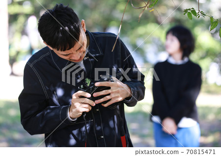 Photographer who forgot the battery 70815471
