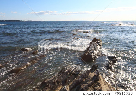 位於Sengahana和Bentenjima之間的荒崎三浦/鹽井之道三浦半島 70815736