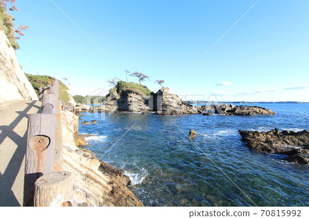 三浦半島荒崎/鹽井之道本天島 70815992