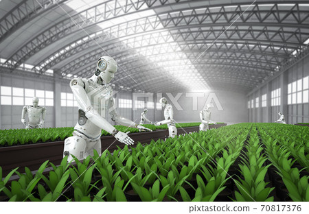 Agriculture technology concept Agriculture technology concept 70817376