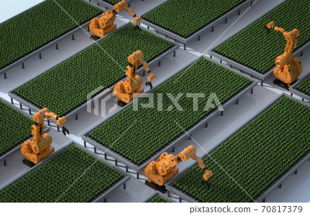 Agriculture technology concept Agriculture technology concept 70817379