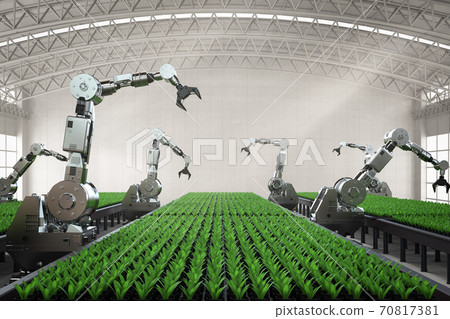 Agriculture technology concept Agriculture technology concept 70817381