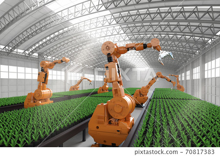 Agriculture technology concept Agriculture technology concept 70817383