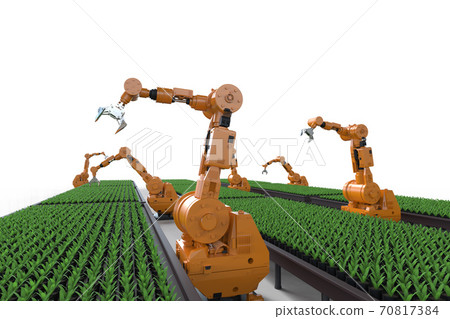 Agriculture technology concept 70817384