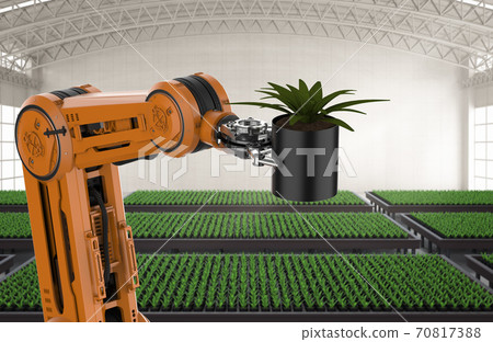 Agriculture technology concept Agriculture technology concept 70817388