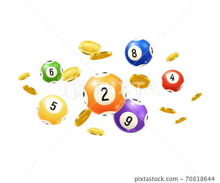 Draw Balls Lottery Composition 70818644