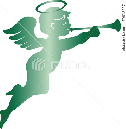 Christmas angel illustration material 70818957