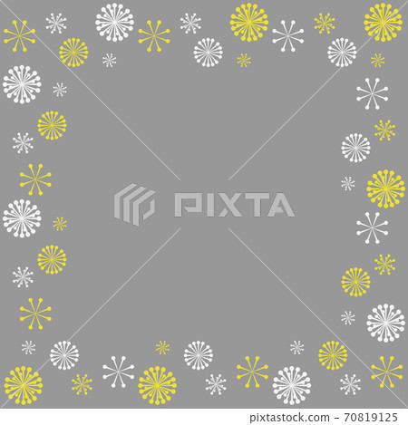 蒲公英框架方形灰色 蒲公英框架方形灰色 70819125