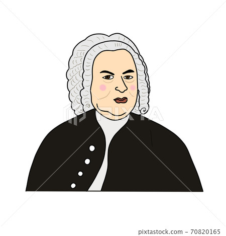 巴赫的插圖素材 70820165