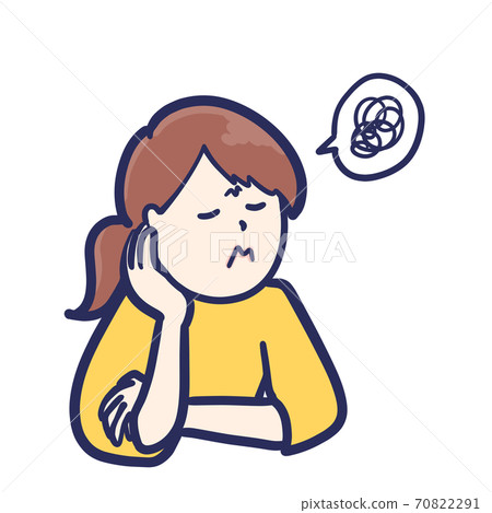 A woman who is not satisfied with my heart 70822291