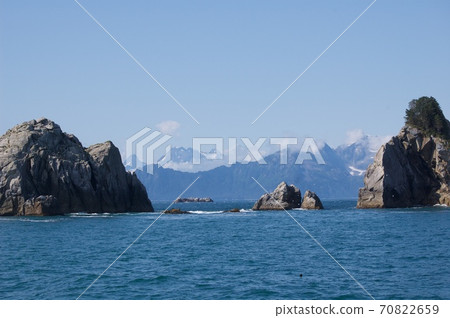 Glacier in Kenai Fjords National Park, USA 70822659