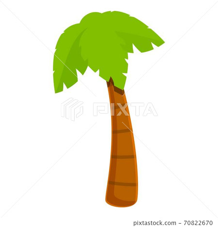 Artificial palm icon, cartoon style 70822670